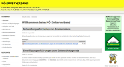 Desktop Screenshot of noe-imkerverband.at