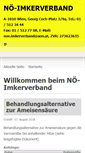 Mobile Screenshot of noe-imkerverband.at